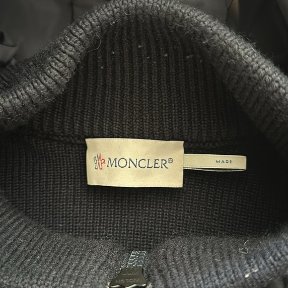 Men's Black Hooded Sweater - Picture 3 of 9